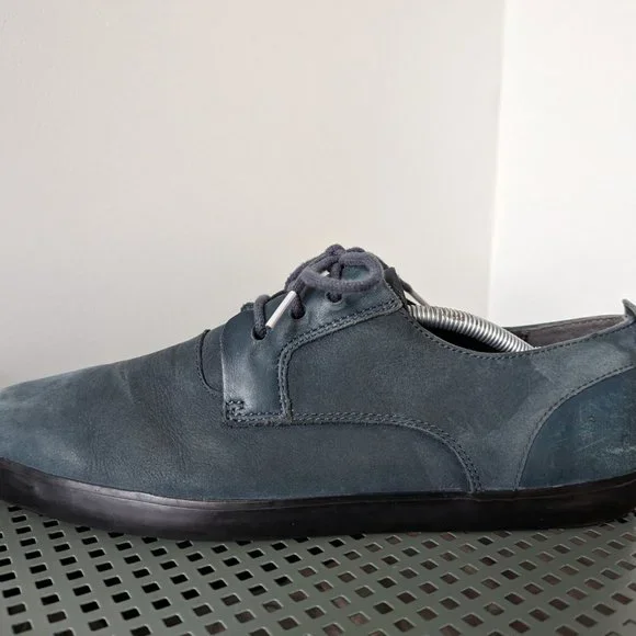 Camper "Jim" Blue Men’s Nubuck Leather Lace Up Shoes - Picture 5 of 8